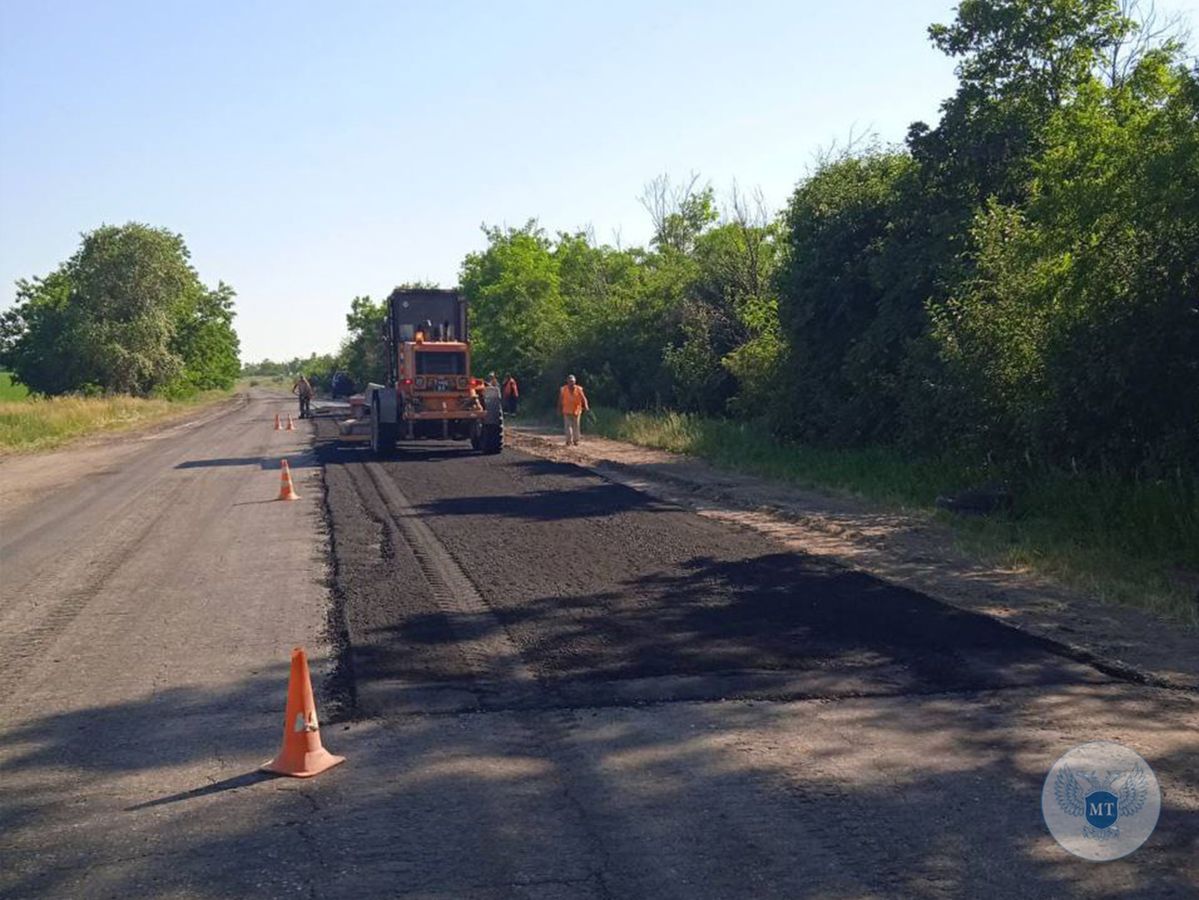 Силами предприятия «Автодор» за неделю отремонтировано более 3,4 тыс. кв. м республиканских автодорог