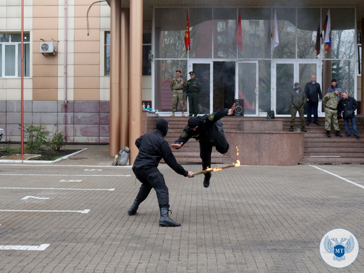 Бойцы спецподразделения «Витязь» получили голубые береты