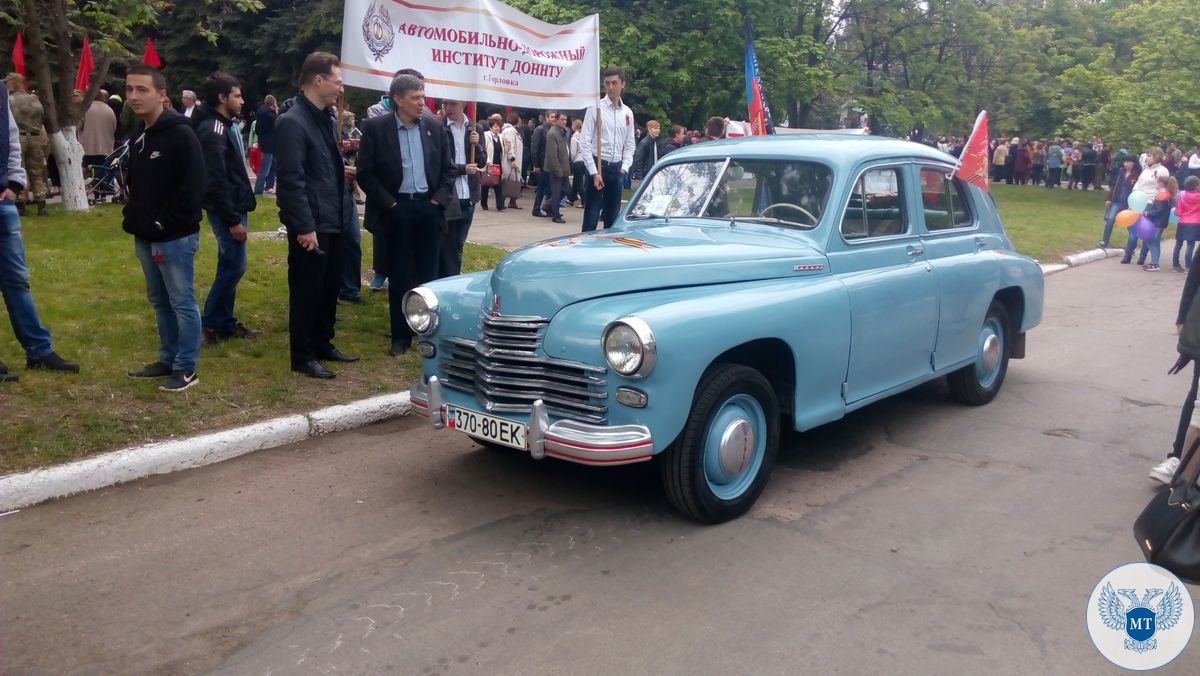 В Горловском автомобильно-дорожном институте восстановили автомобиль «Победа»