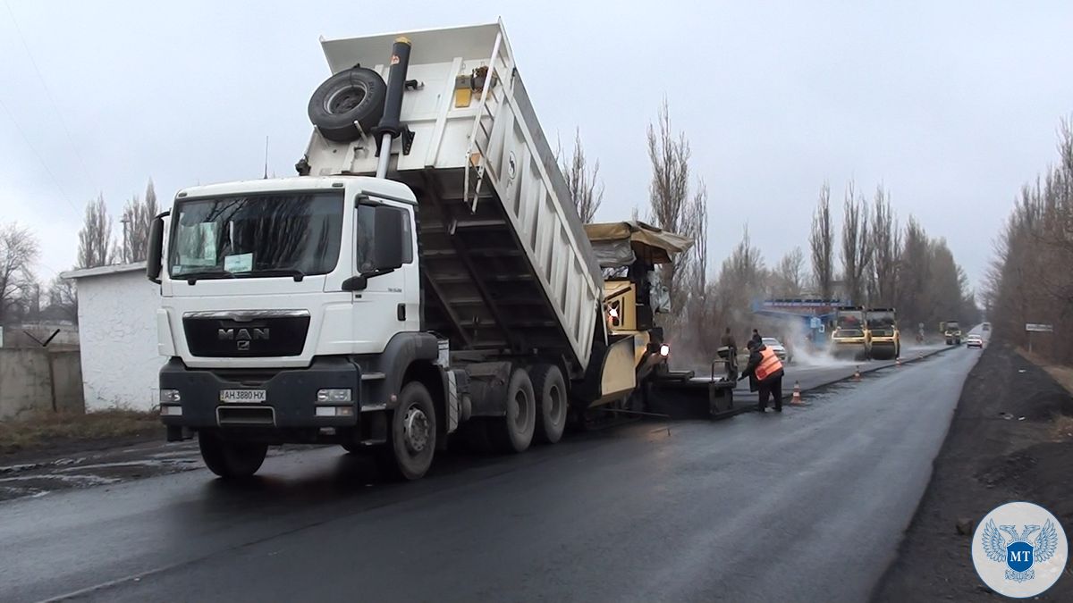 Министерство транспорта ДНР завершило ремонт дорог в сезоне 2016 года