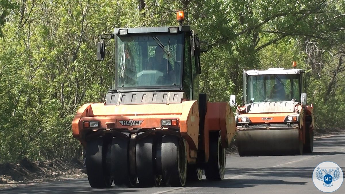 Министерство транспорта ДНР начало ремонт автодороги Донецк-Новоазовск-Седово