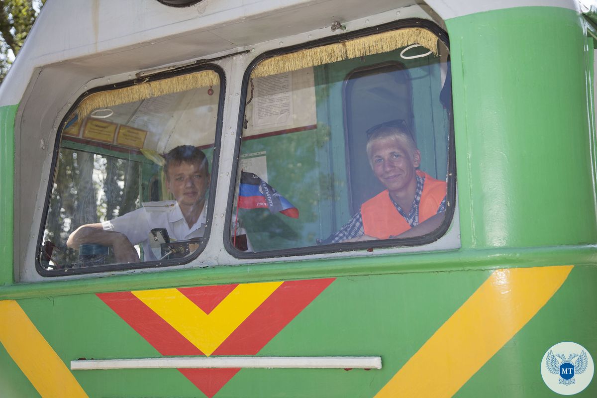 В День железнодорожника на Детской железной дороге состоялись бесплатные рейсы для детей