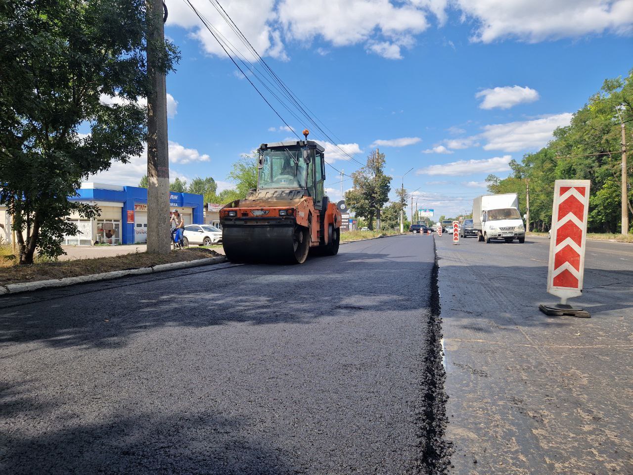 В Макеевке продолжается восстановление важных автомагистралей