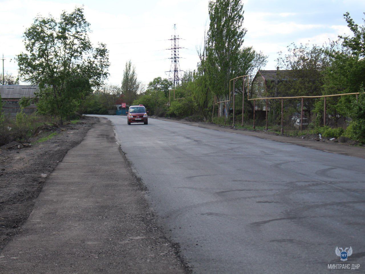 Завершено восстановление автомобильной дороги «Светлодарск – Мироновка – /на Попасную/» 