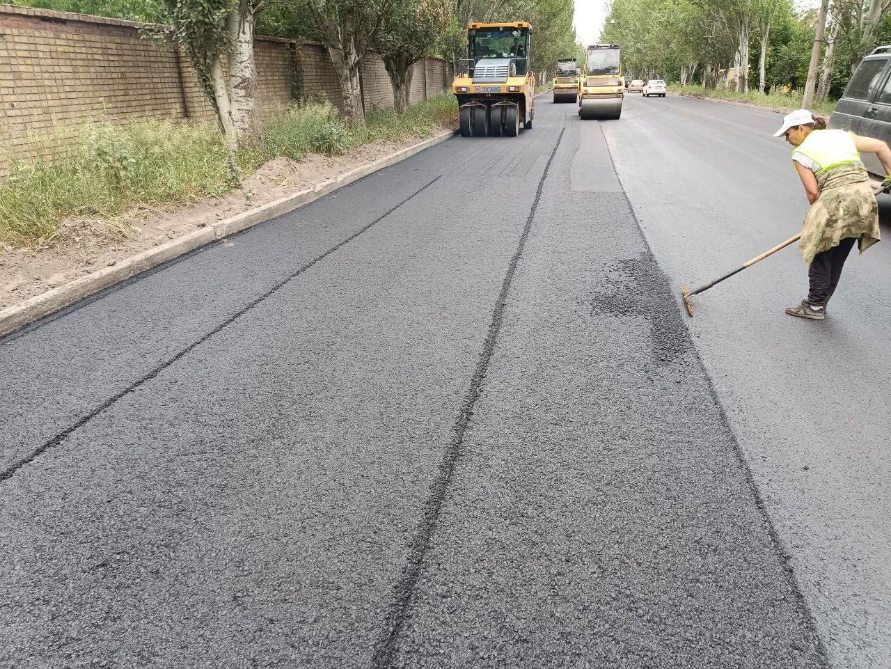 В рамках контракта по содержанию республиканских дорог общего пользования началось восстановление дорожного покрытия в Горловке