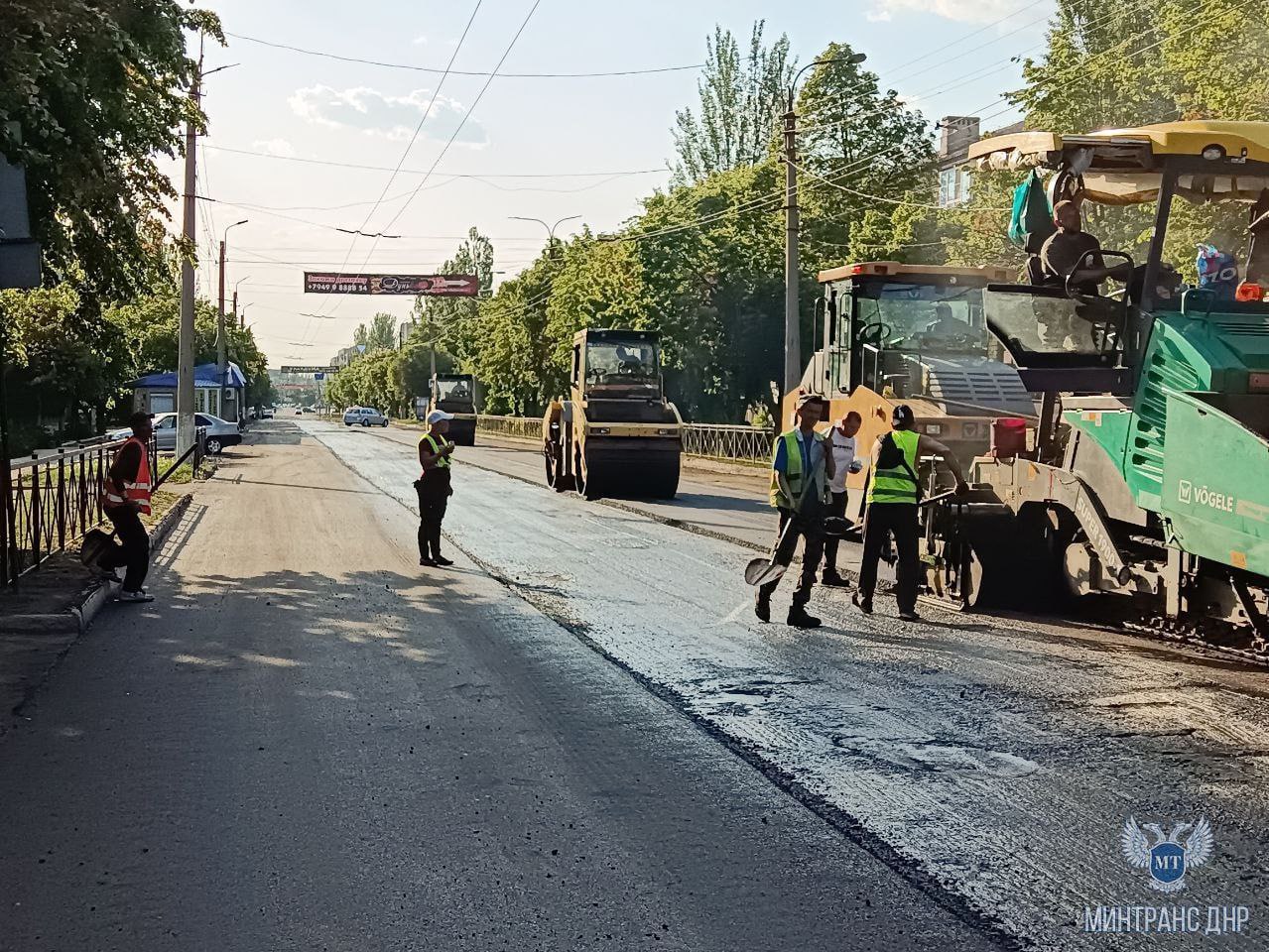 Продолжается восстановление улично-дорожной сети городов Республики в рамках  Программы социально-экономического развития