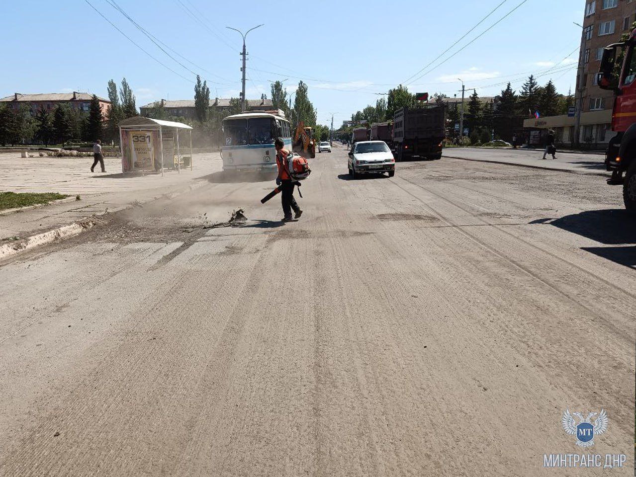 Продолжается восстановление улично-дорожной сети городов Республики в рамках  Программы социально-экономического развития