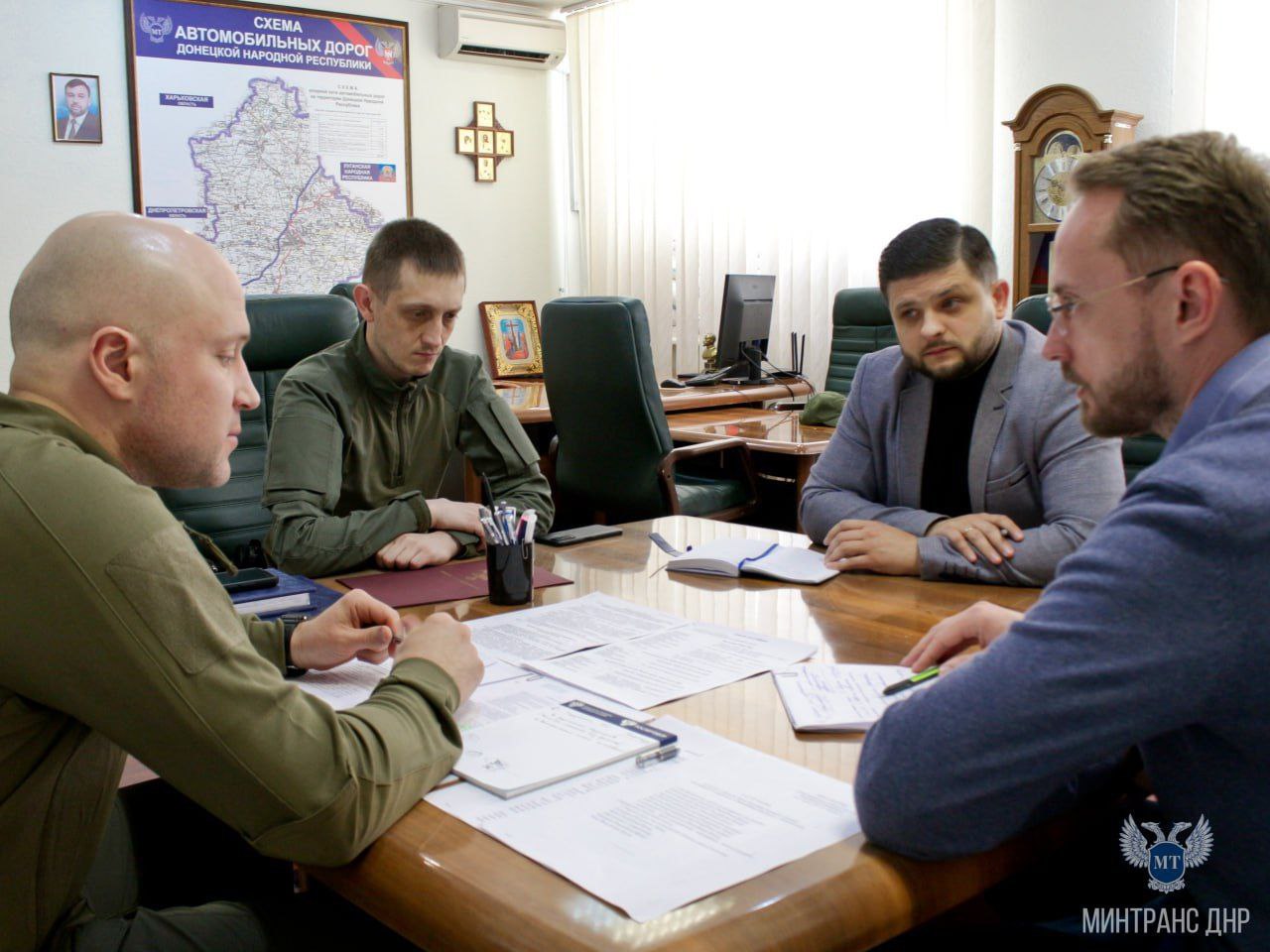 В Минтрансе определили перспективы планового взаимодействия с профильным комитетом Народного Совета ДНР