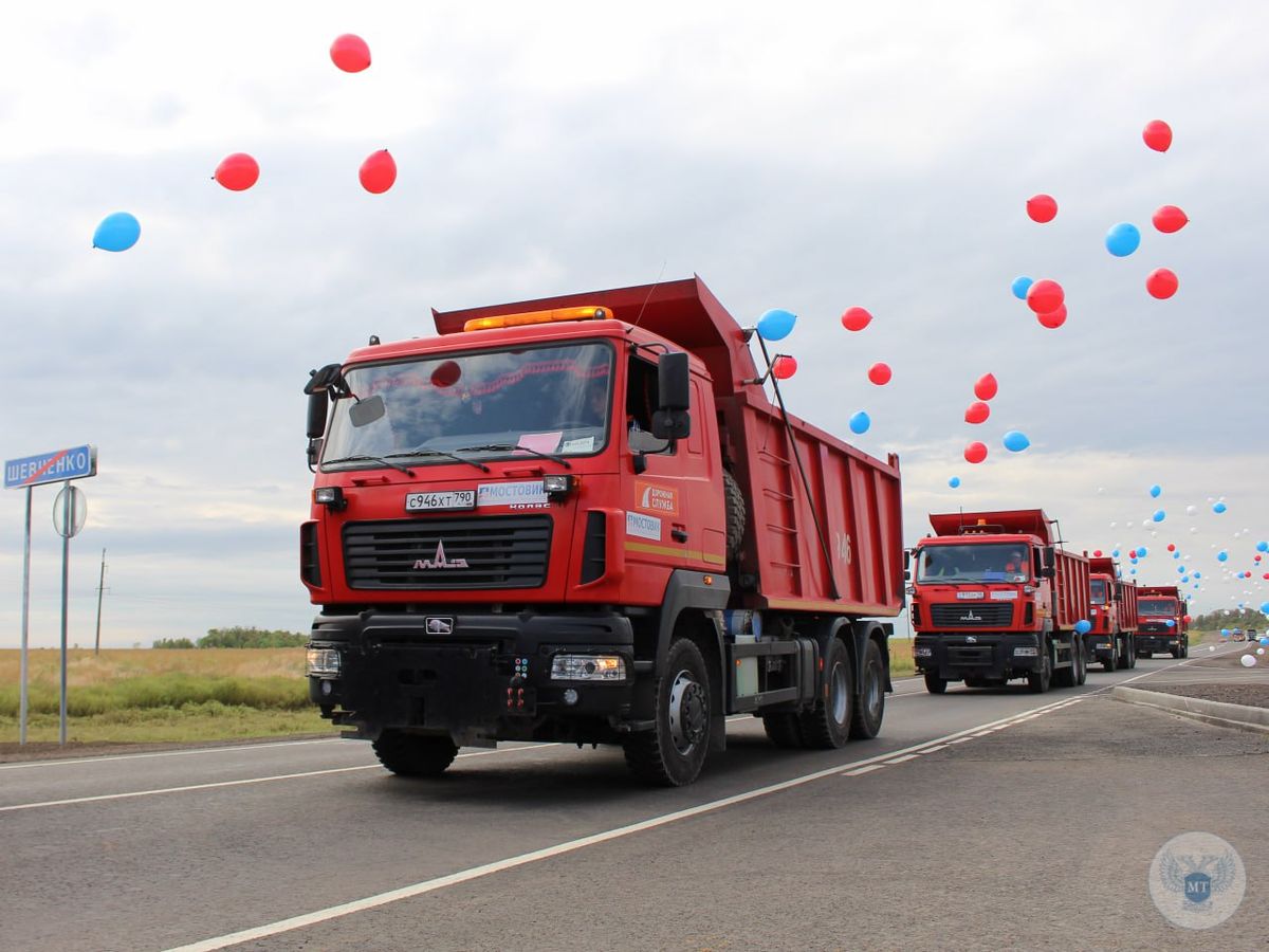 В Республике завершён капитальный ремонт автодороги регионального значения «Амвросиевка–Тельманово–Мариуполь»