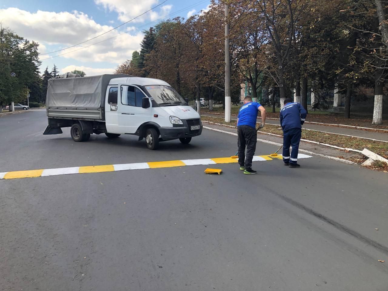 Более миллиона квадратных метров дорожного покрытия восстановлено в рамках шефской помощи в городах Республики