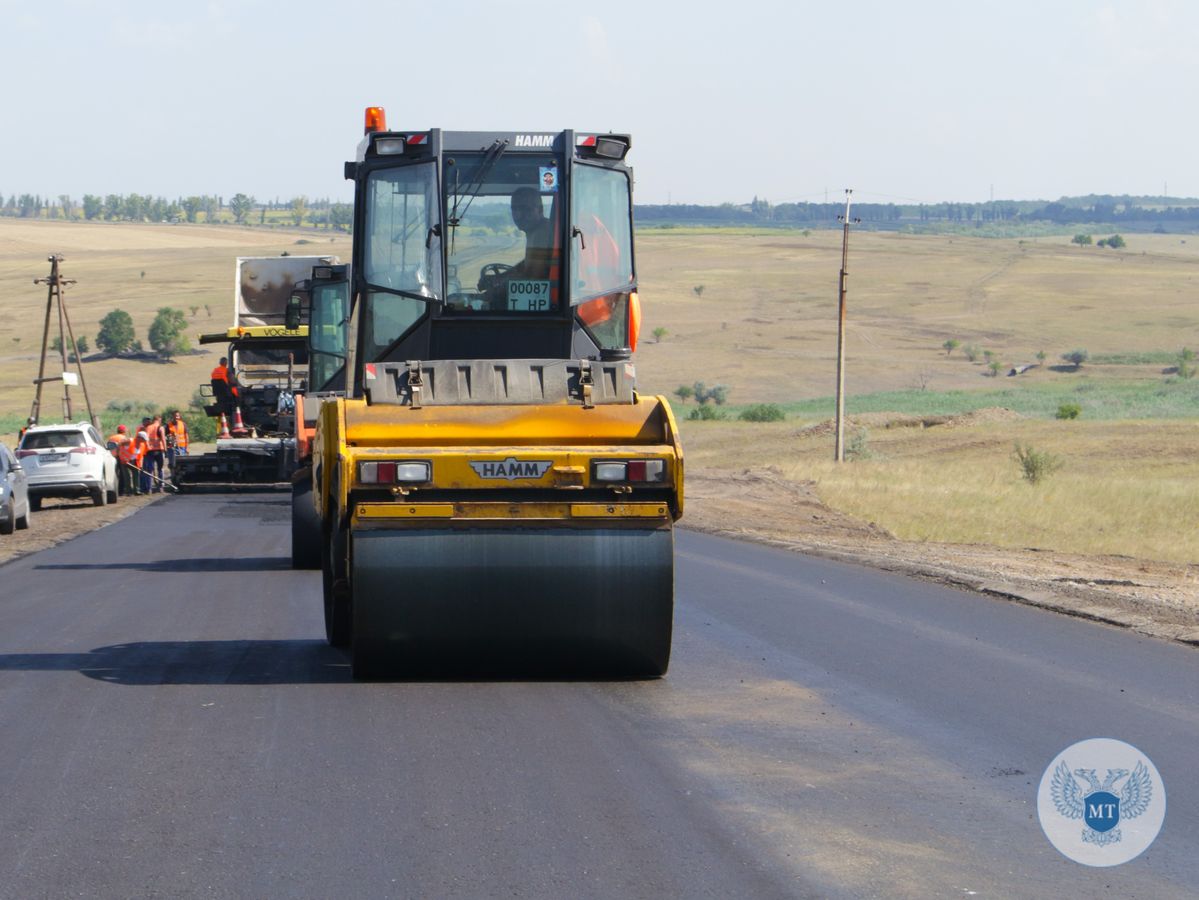 Восстановление участков автодороги Донецк – Новоазовск – Седово выполнено на 40% - Минтранс (ФОТО)