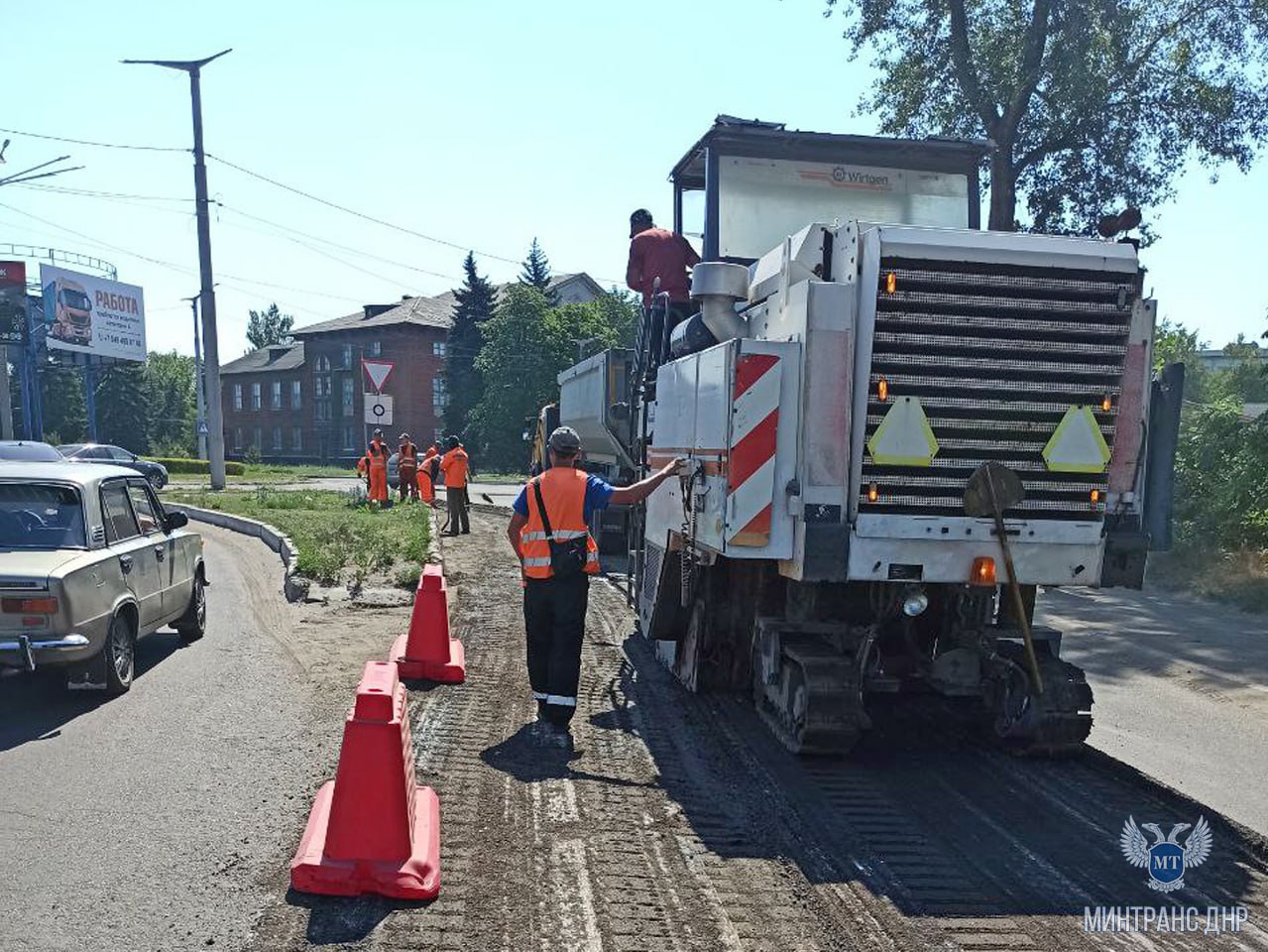 В рамках шефской помощи Мособласть планирует в 2024 году восстановить по городу 10 участков улиц общей протяженностью более 12 км