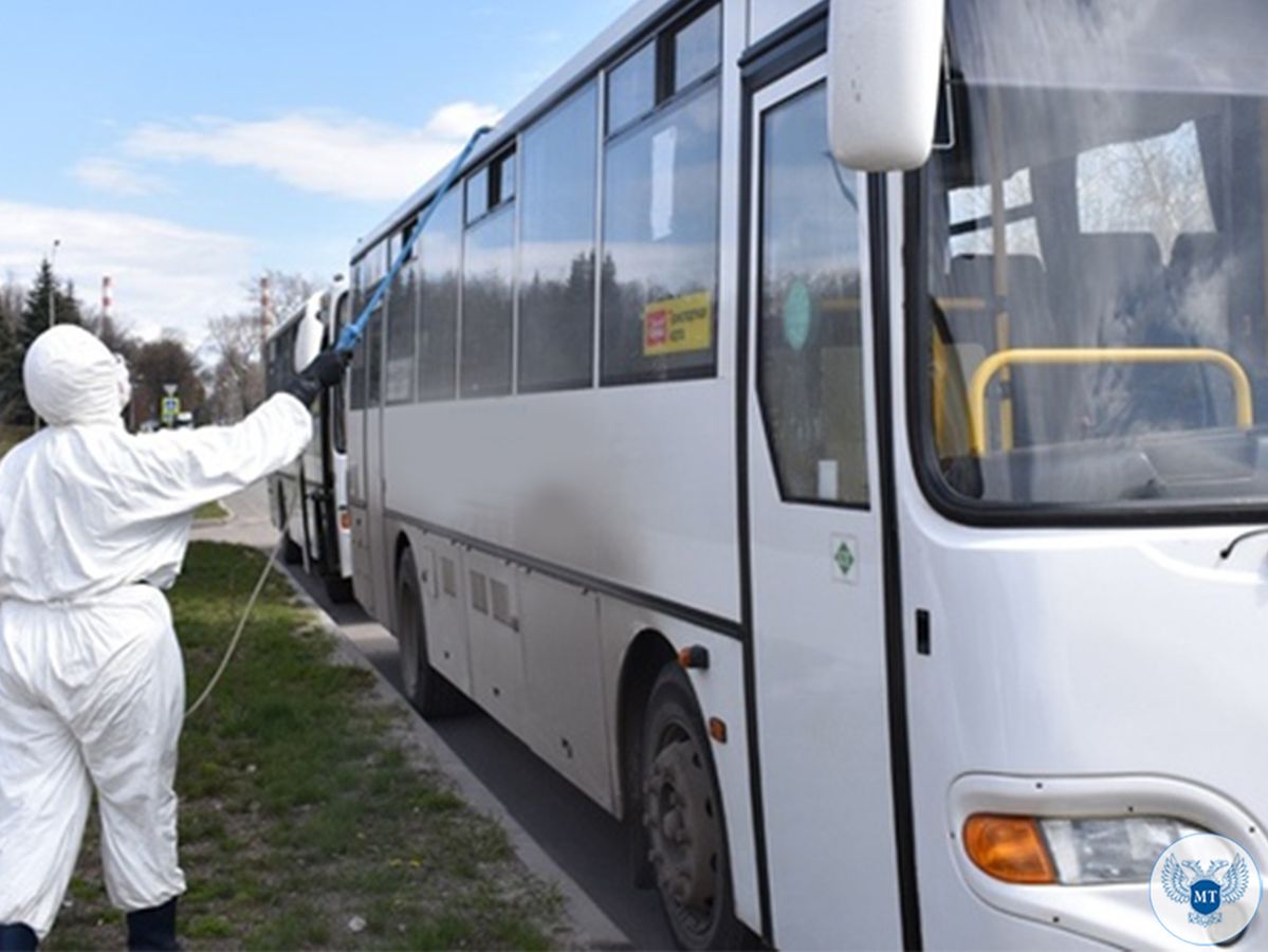 Минтранс осуществляет контрольные мероприятия в части соблюдения субъектами хозяйствования дезинфекции транспортных средств