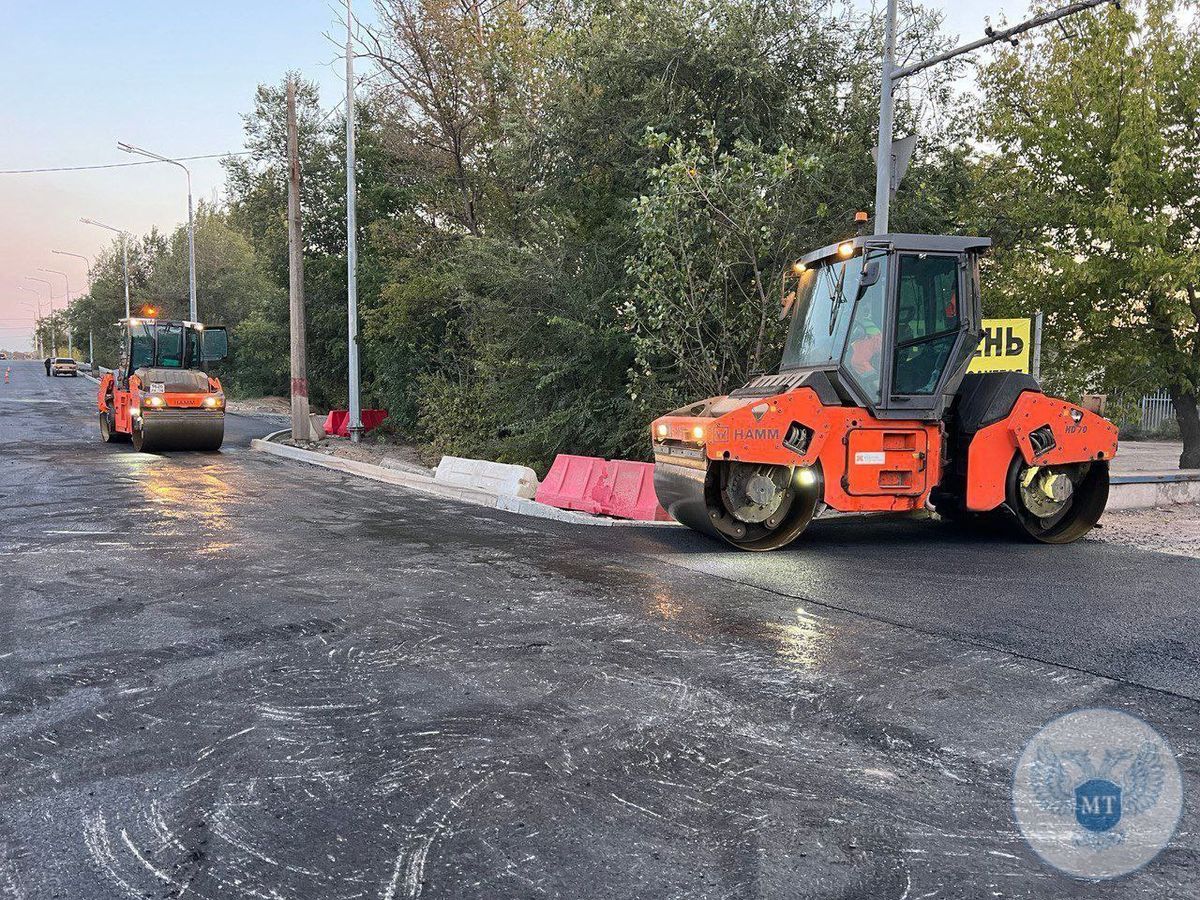 В Республике продолжаются работы по восстановлению улично-дорожной сети городов