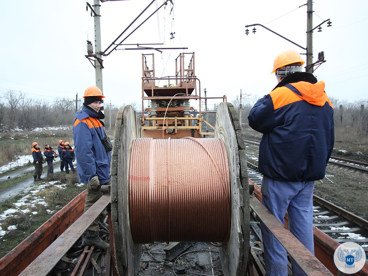 В 2021 году на Донецкой железной дороге продолжатся работы по восстановлению и обновлению инфраструктуры 