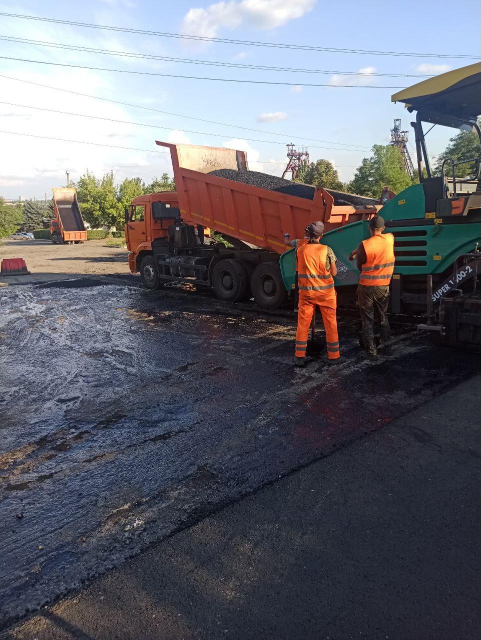 Специалисты Московской области завершили ремонт еще одной улицы в подшефной Макеевке