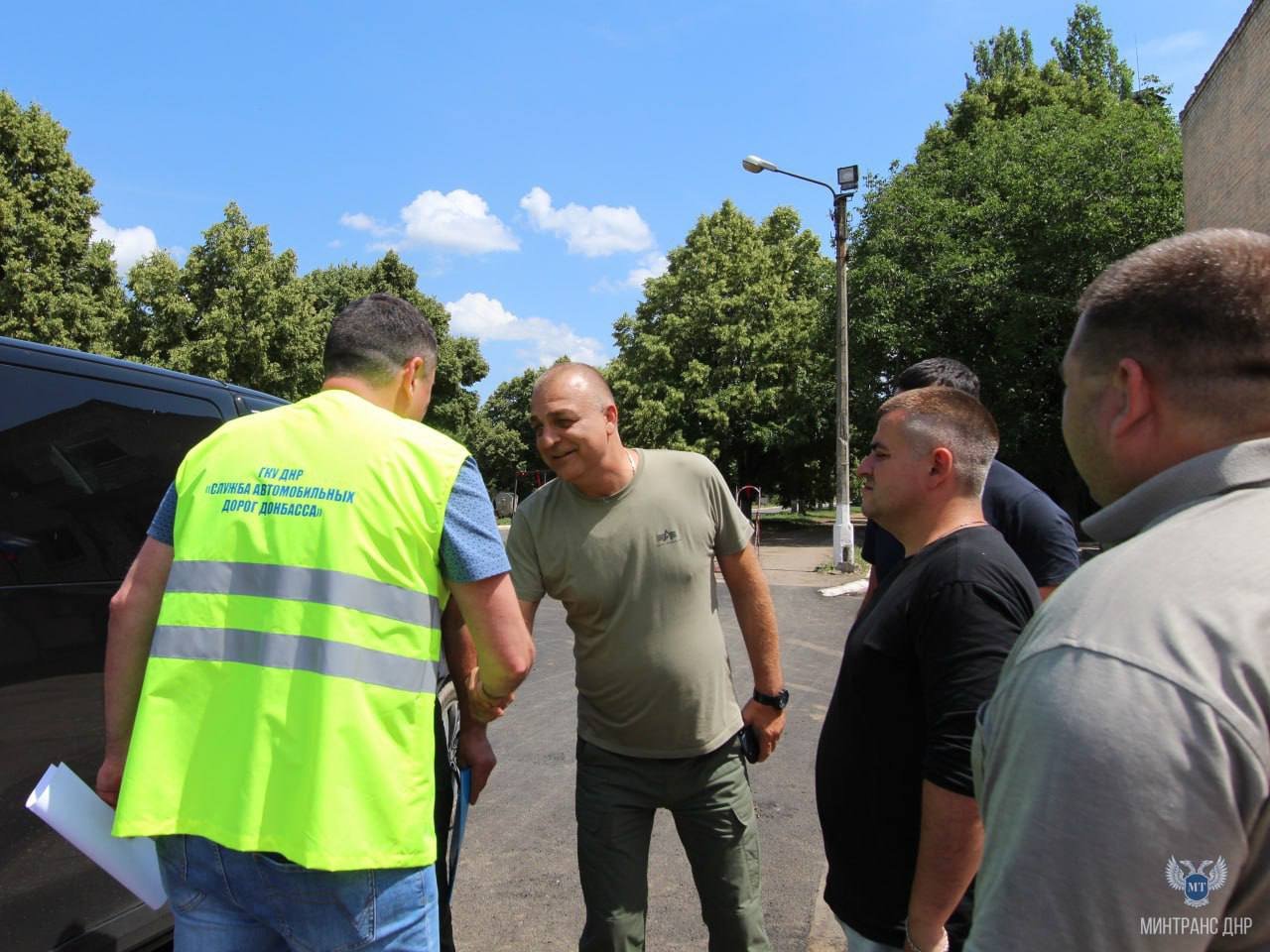 Завершен ремонт участка дороги «Светлодарск-Мироновка-/на Попасную/»