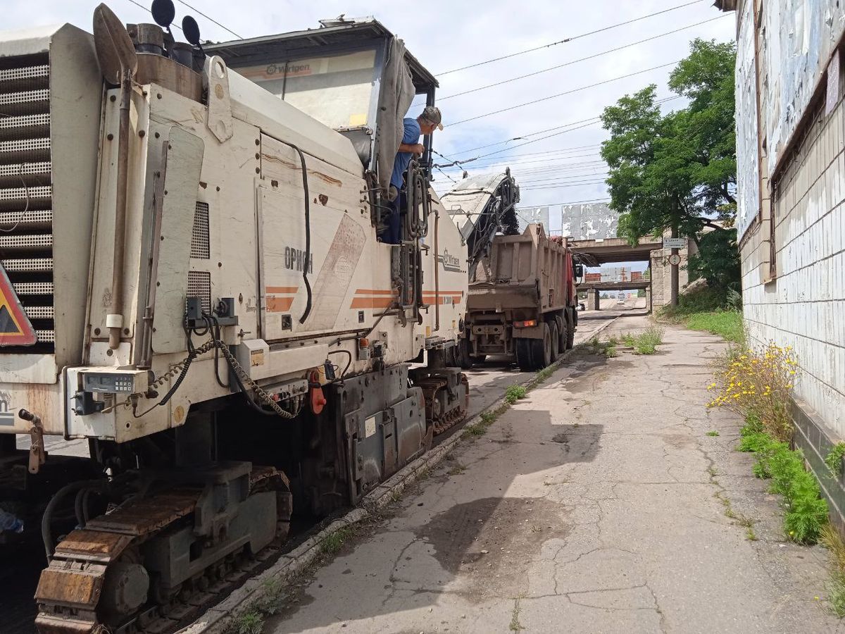 В Горловке приступили к восстановлению улично-дорожной сети