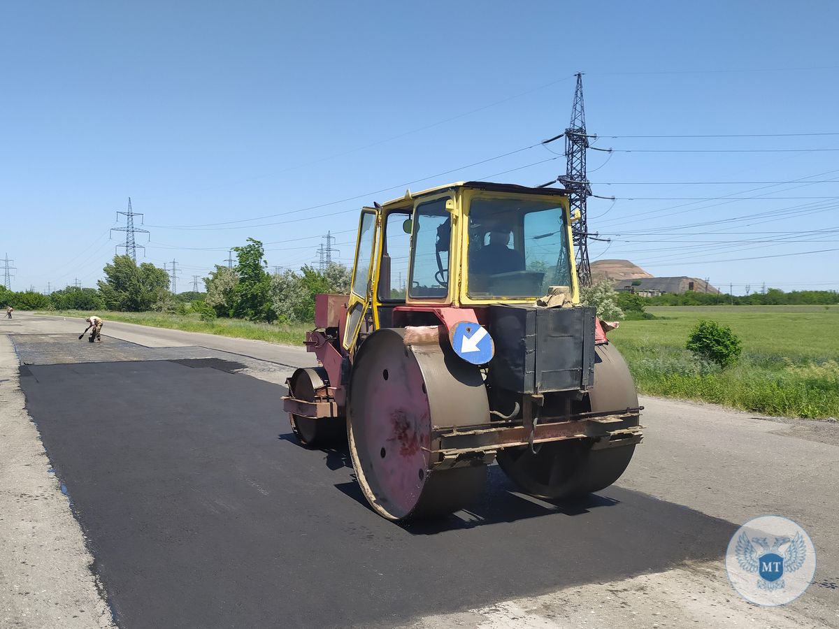 Бригады ГП «Автодор» за неделю отремонтировали 3,8 тыс. квадратных метров автодорог