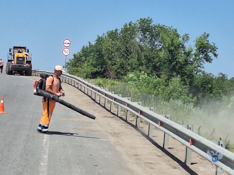 В ГКУ «Служба автомобильных дорог Донбасса» рассказали о мероприятиях по содержанию республиканских дорог, выполненных за неделю