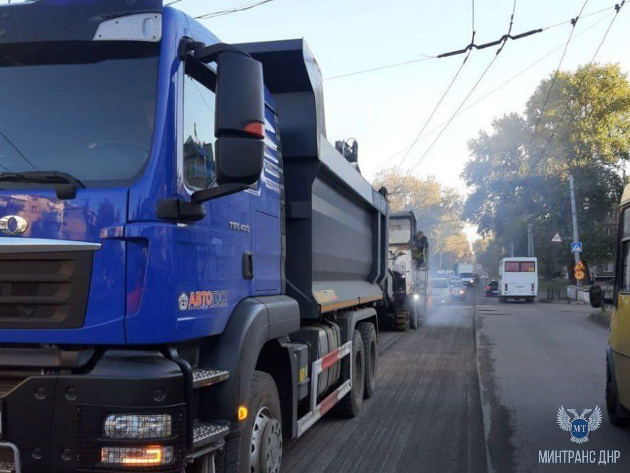 Завершаются работы по восстановлению улично-дорожной сети в городах в рамках Меморандума 