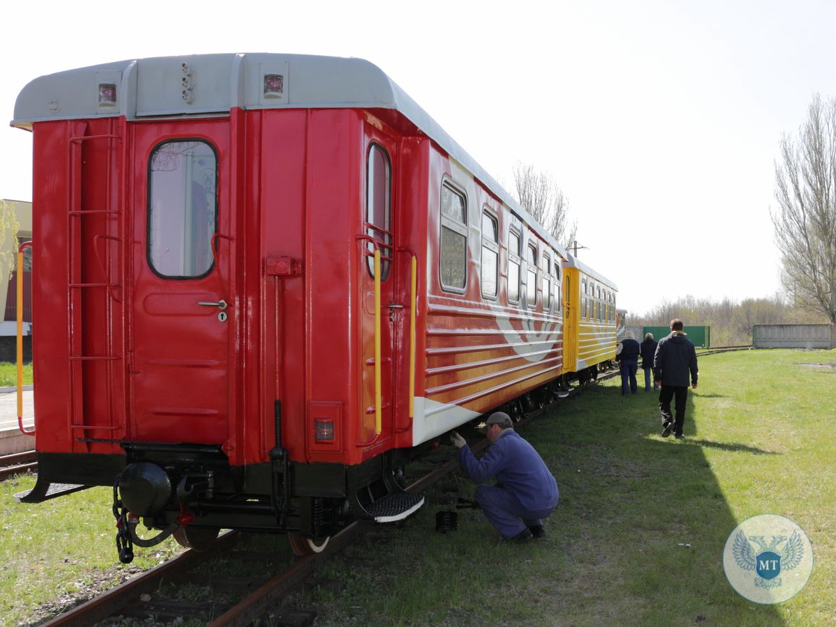 Детская железная дорога готовится к открытию нового сезона