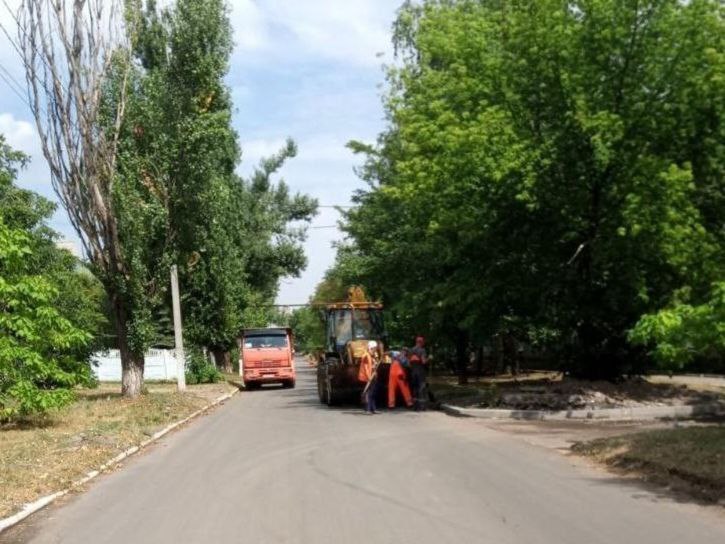 Специалисты Магаданской области завершили восстановление  десяти участков улично-дорожной сети Ждановки