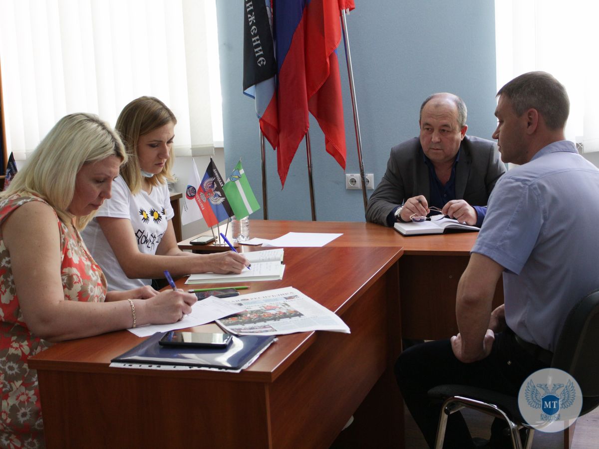 Сергей Кульбачный провел прием граждан в Харцызске