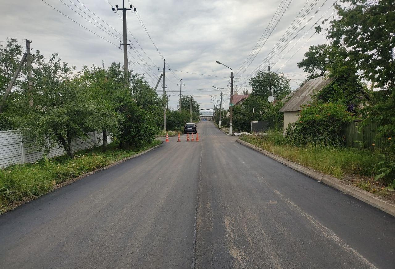 Нижегородские специалисты завершили ремонт дороги в Харцызске