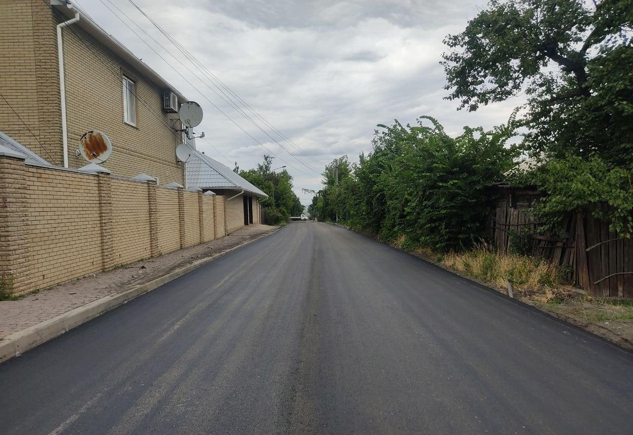 Нижегородские специалисты завершили ремонт дороги в Харцызске