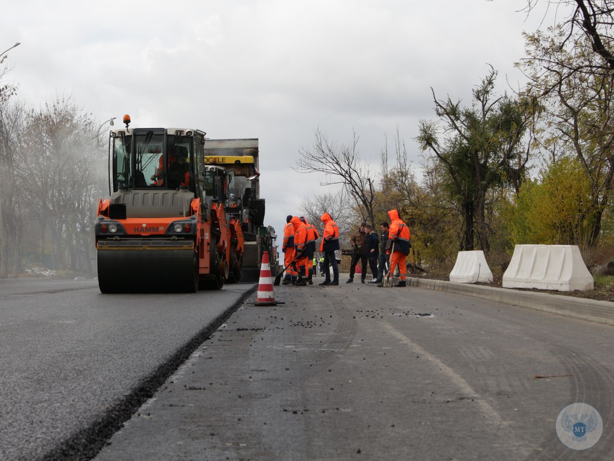 В ДНР продолжается восстановление трассы М-14 «Одесса – Мелитополь – Новоазовск» ФОТО, ВИДЕО 