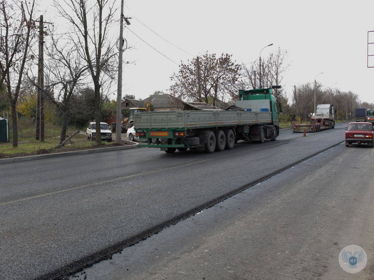 В ДНР продолжается восстановление трассы М-14 «Одесса – Мелитополь – Новоазовск» ФОТО, ВИДЕО 