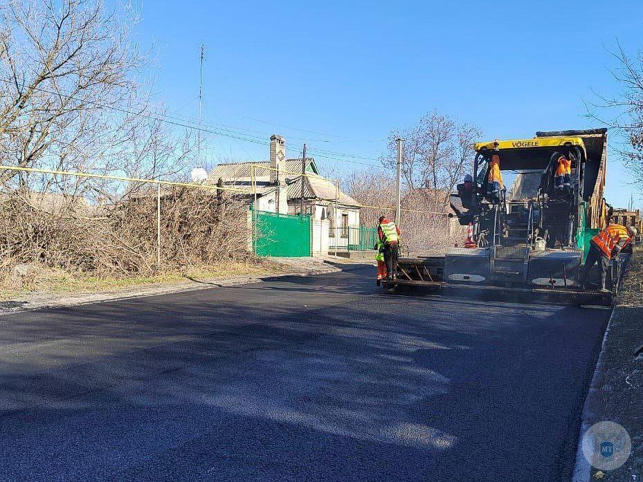 Продолжается восстановление дорог Горловки