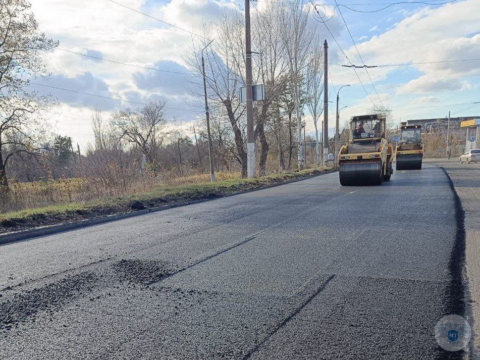 Продолжается восстановление дорог Горловки