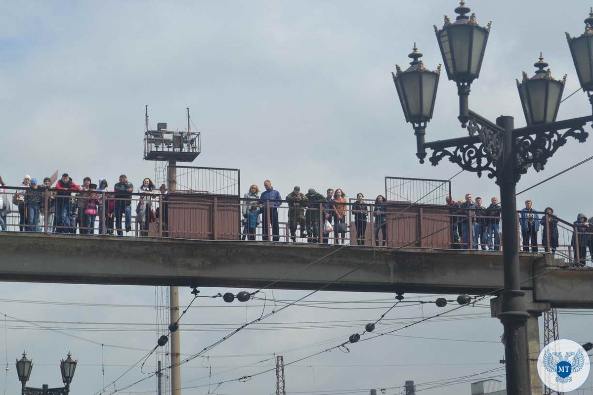 Министерство транспорта ДНР организовало акцию «Поезд Победы» (ФОТОРЕПОРТАЖ)