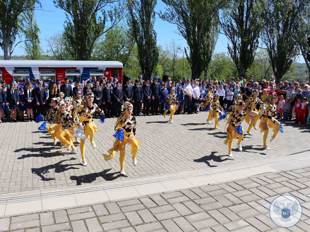 Детская железная дорога открыла новый сезон (фоторепортаж)