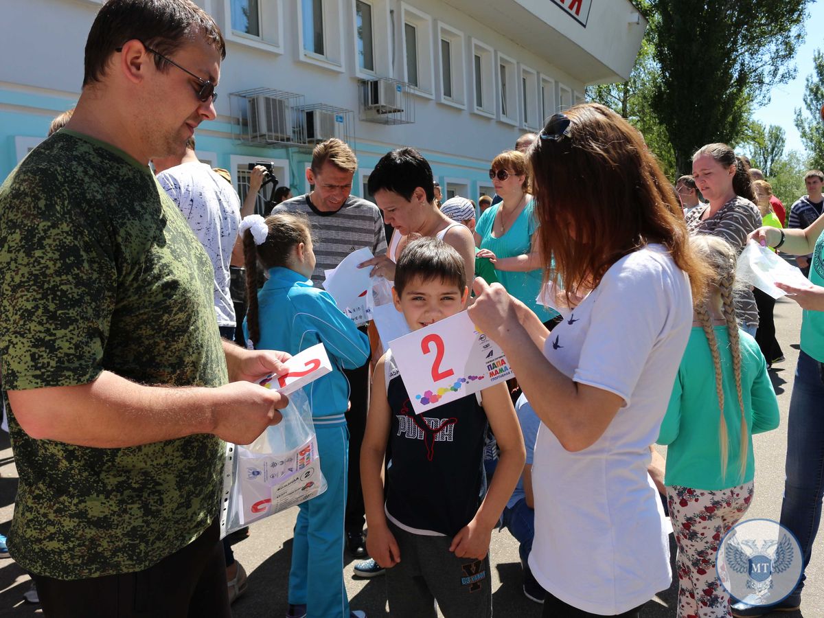 Ко Дню защиты детей Минтранс провел спортивно-развлекательные соревнования 