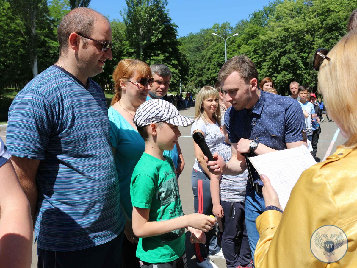 Ко Дню защиты детей Минтранс провел спортивно-развлекательные соревнования 