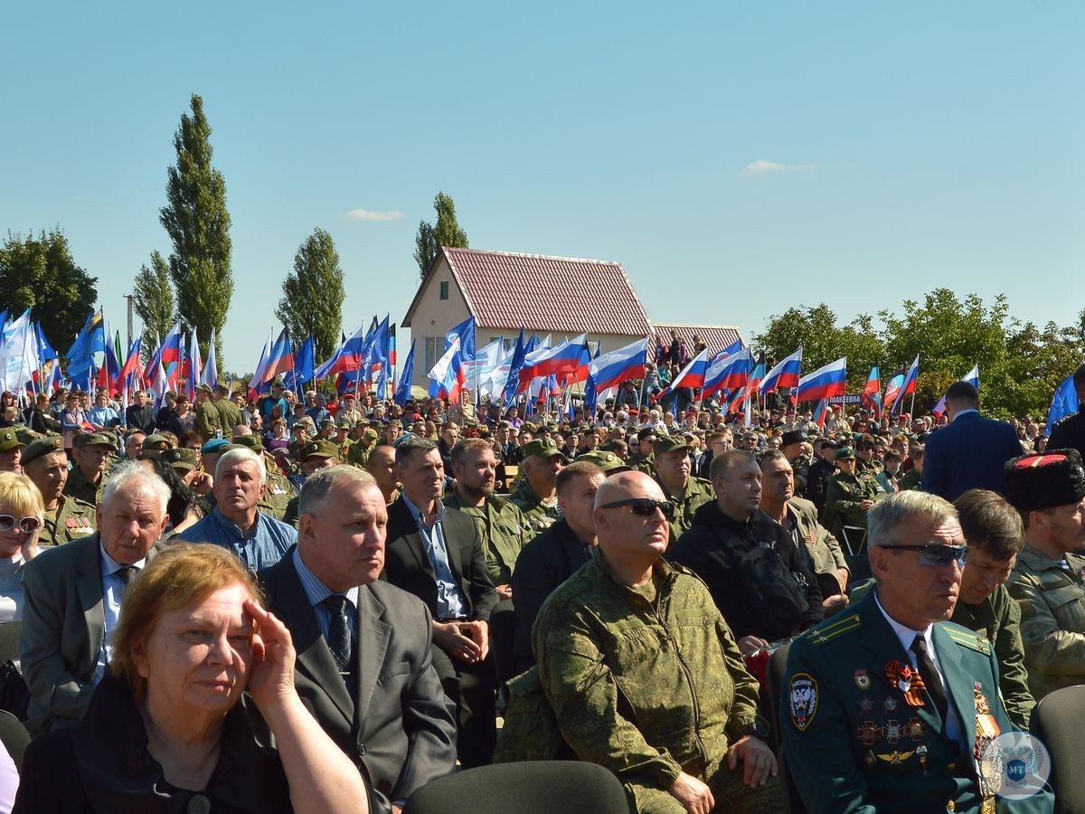 Дмитрий Подлипанов принял участие в праздничных мероприятиях в честь Дня освобождения Донбасса на Саур-Могиле (фоторепортаж)