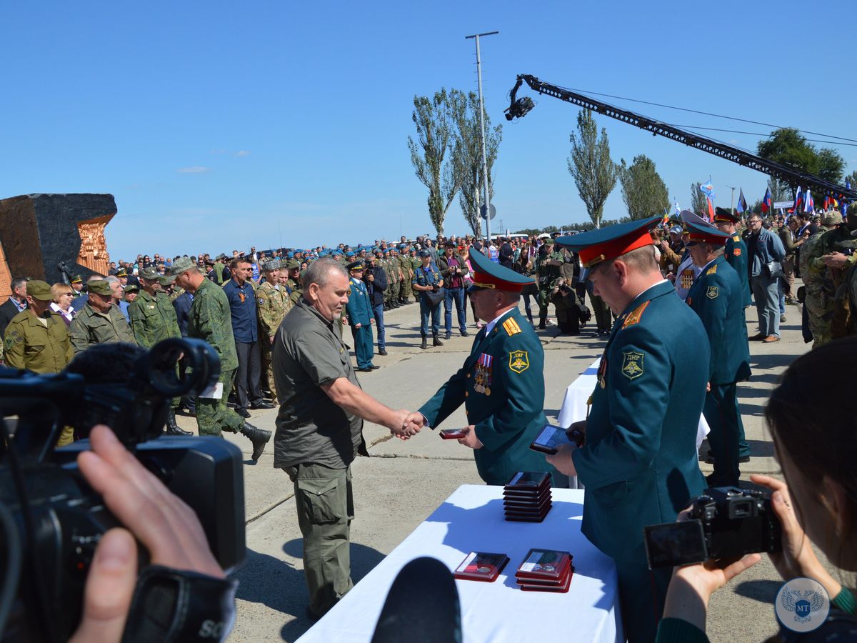 Дмитрий Подлипанов принял участие в праздничных мероприятиях в честь Дня освобождения Донбасса на Саур-Могиле (фоторепортаж)