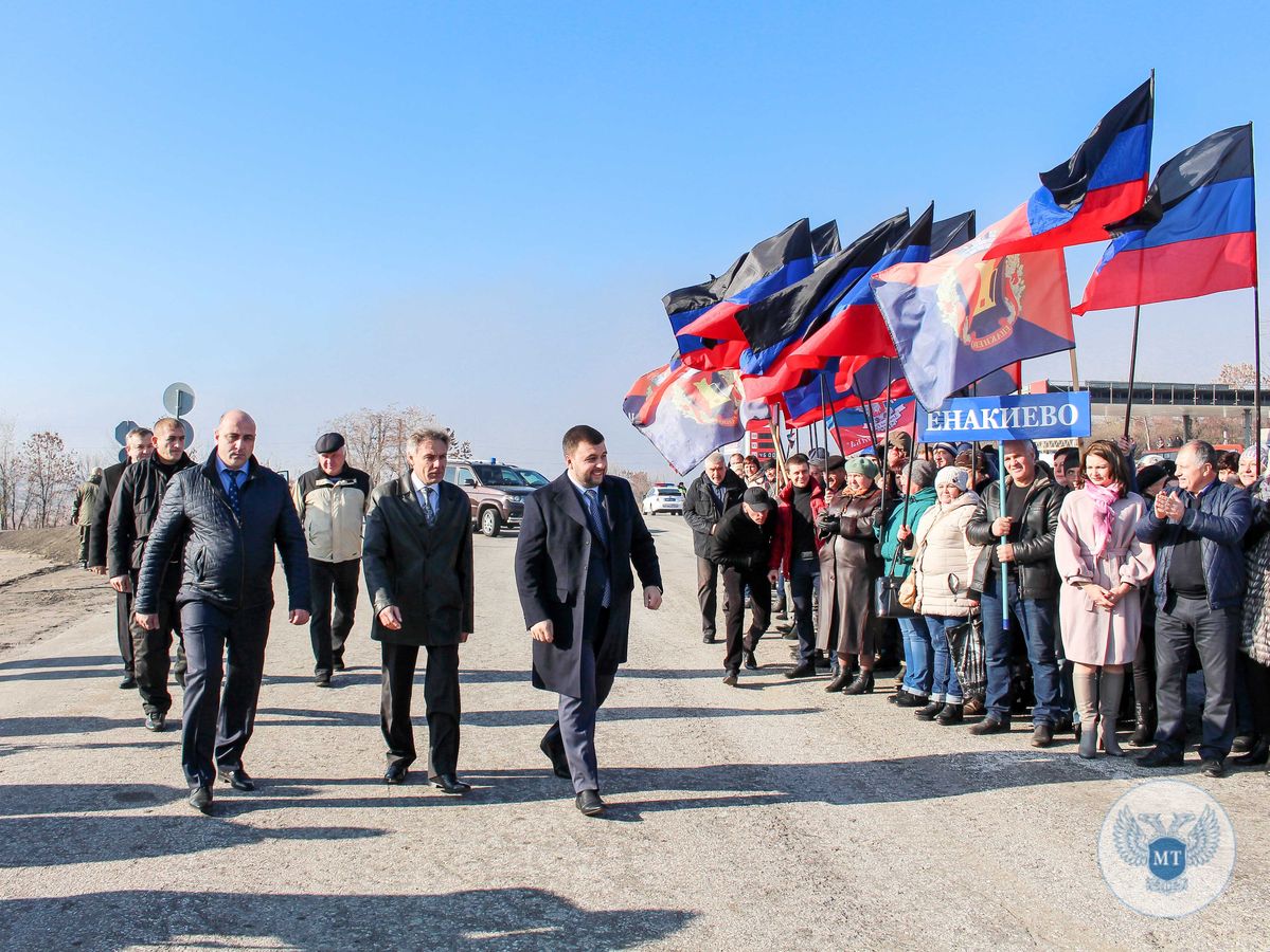 Движение вперед! Денис Пушилин открыл восстановленный путепровод на автодороге государственного значения (ФОТОРЕПОРТАЖ)