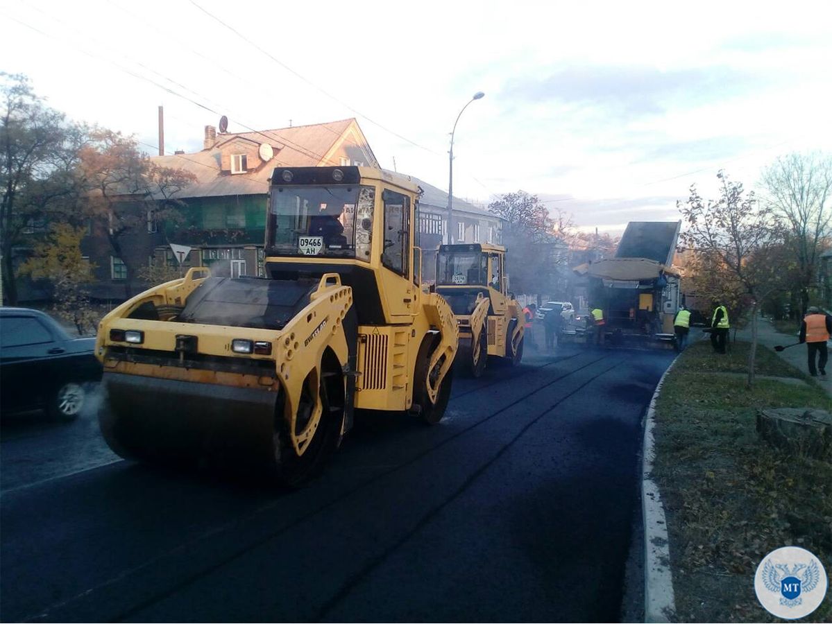 Минтранс завершил ремонт участков автодороги, проходящей по территории города Тореза