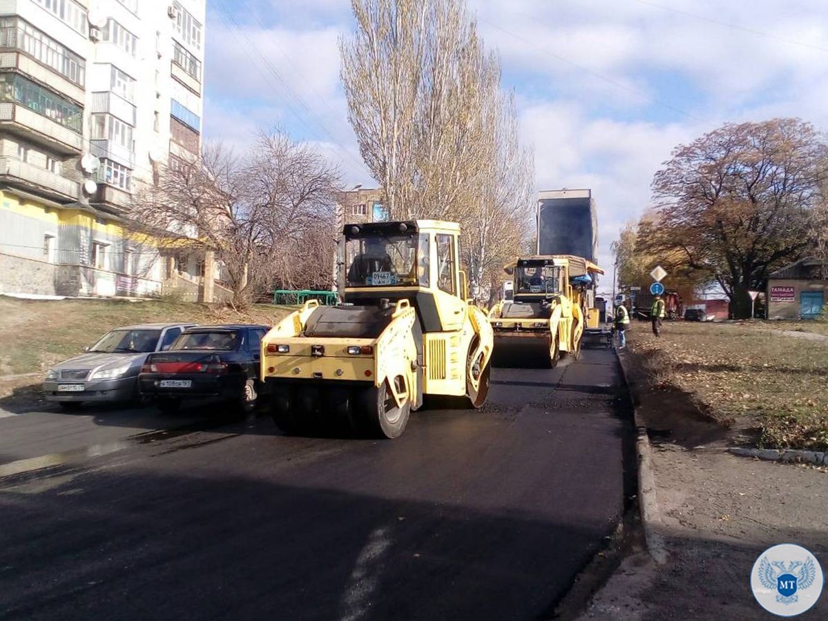 Минтранс завершил ремонт участков автодороги, проходящей по территории города Тореза