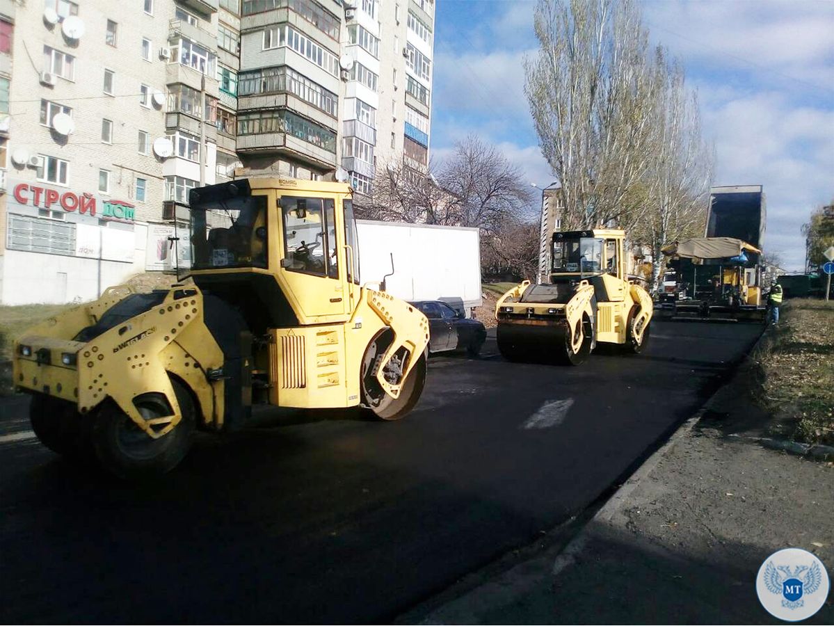 Минтранс завершил ремонт участков автодороги, проходящей по территории города Тореза