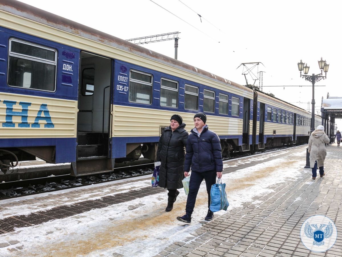 В Минтрансе ДНР отмечают рост пассажирских ж/д перевозок