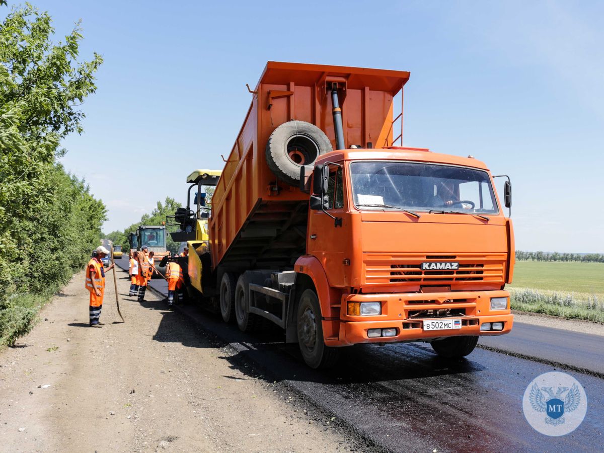 Минтранс продолжает восстановление автодороги общего пользования Донецк–Новоазовск–Седово (фото, видео)