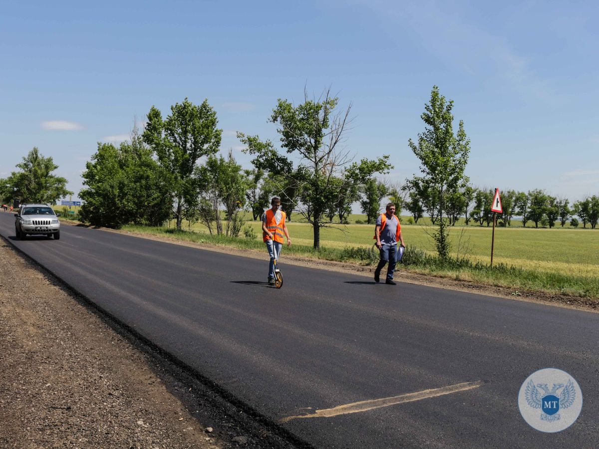 Минтранс продолжает восстановление автодороги общего пользования Донецк–Новоазовск–Седово (фото, видео)