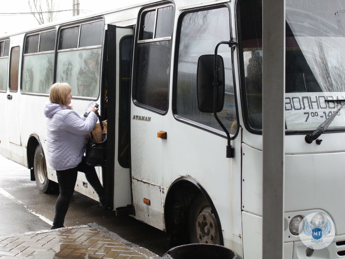 Первые рейсы нового междугородного маршрута отправились из Донецка в Волноваху