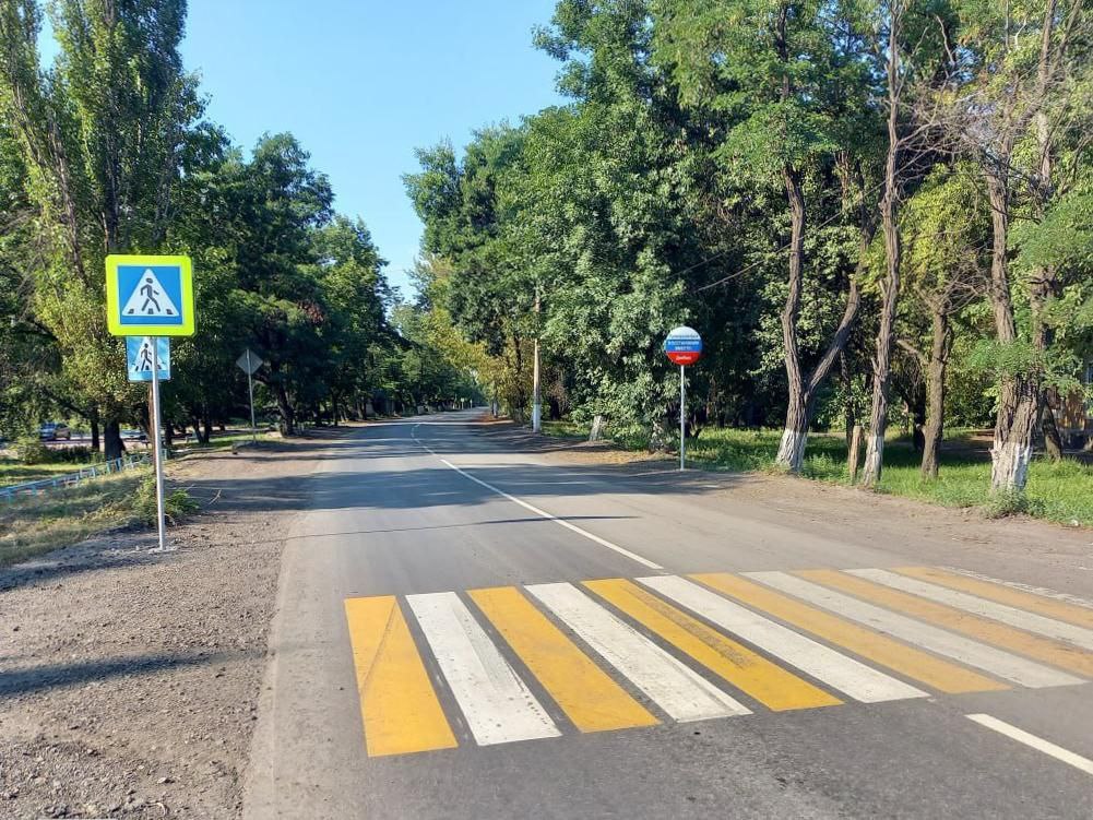 Приморье отремонтировало крупный участок дороги в Торезе