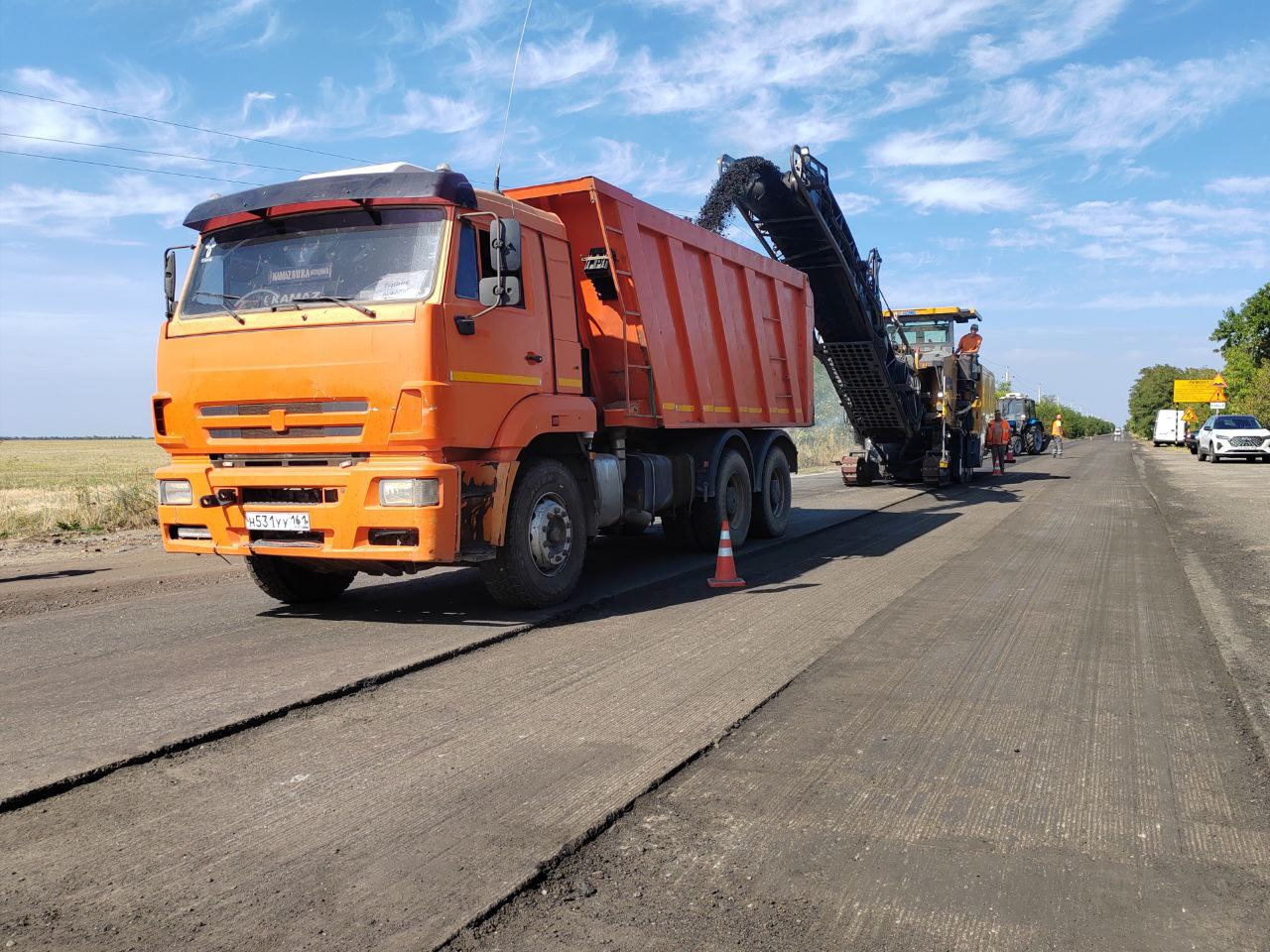 Ещё одна дорога на юге Республики станет комфортнее для передвижения